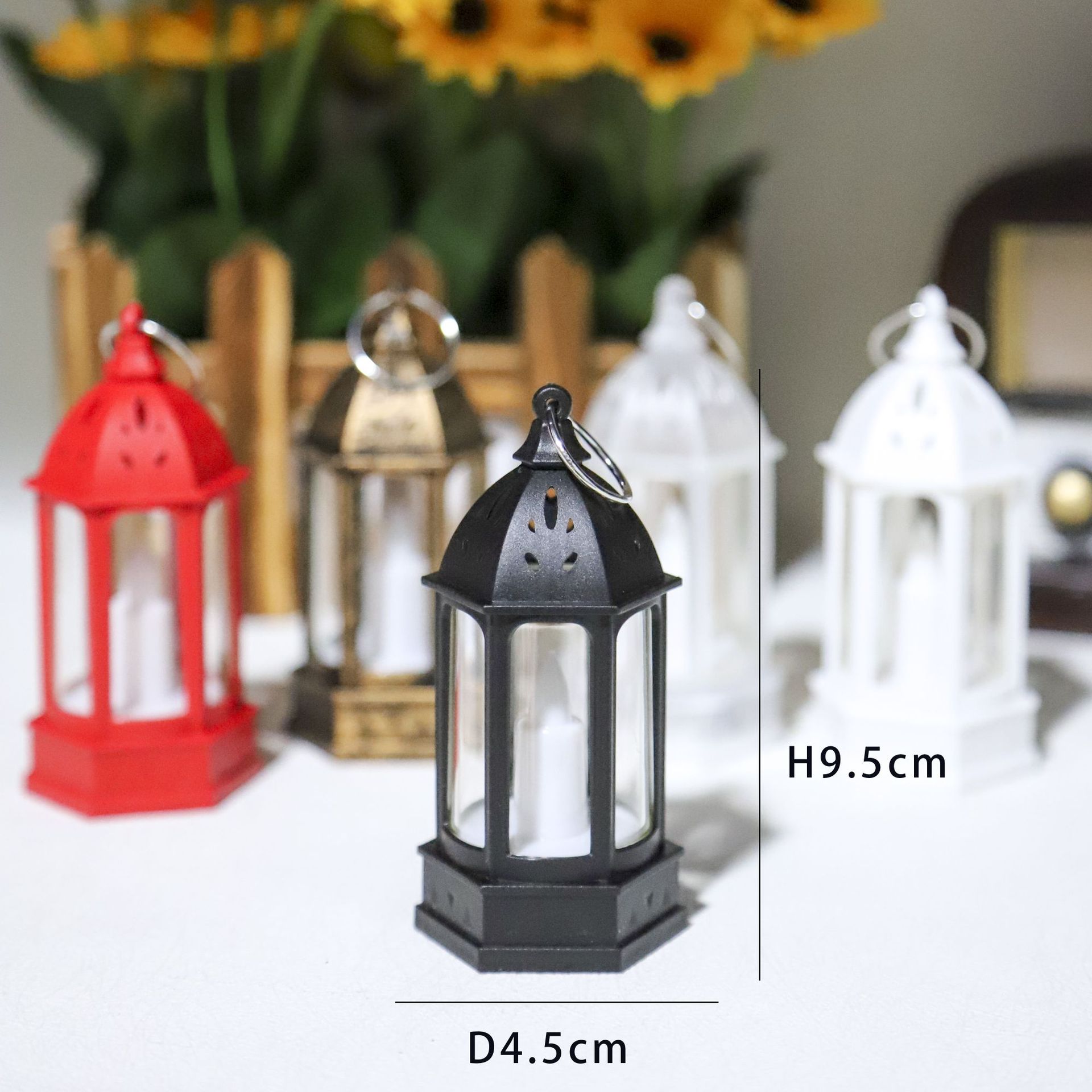 Silk Candle - Mini Yaratıcı Atmosfer Işığı Noel Retro