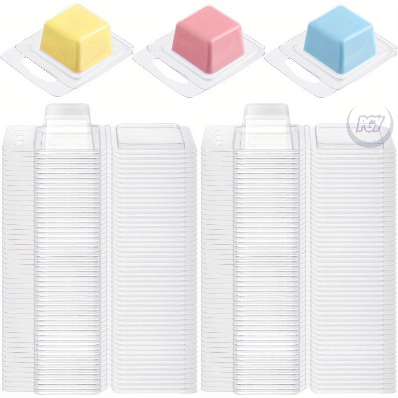 Candle Containers - 20/50 adet Şeffaf Plastik Balmumu Eritme