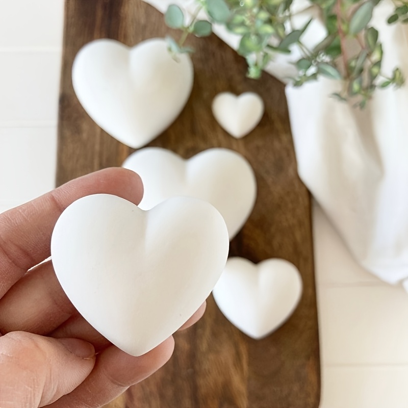 5 adet Kalp Şeklinde Alçı Mum  - Candle Molds incelemesi ve fiyatı