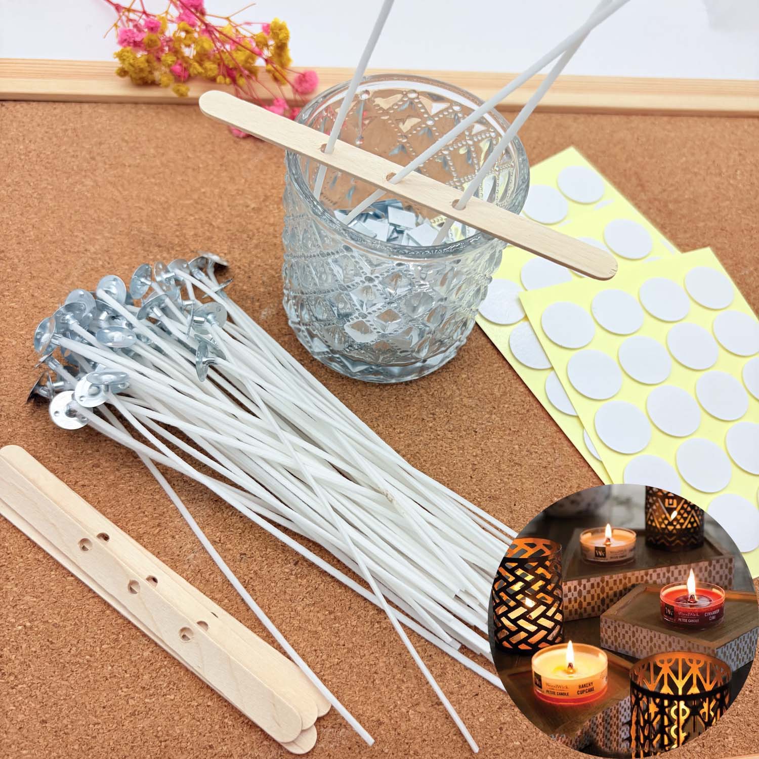 1 SET Mum Yapımı DIY Kitleri D - Candle Making Kit incelemesi ve fiyatı