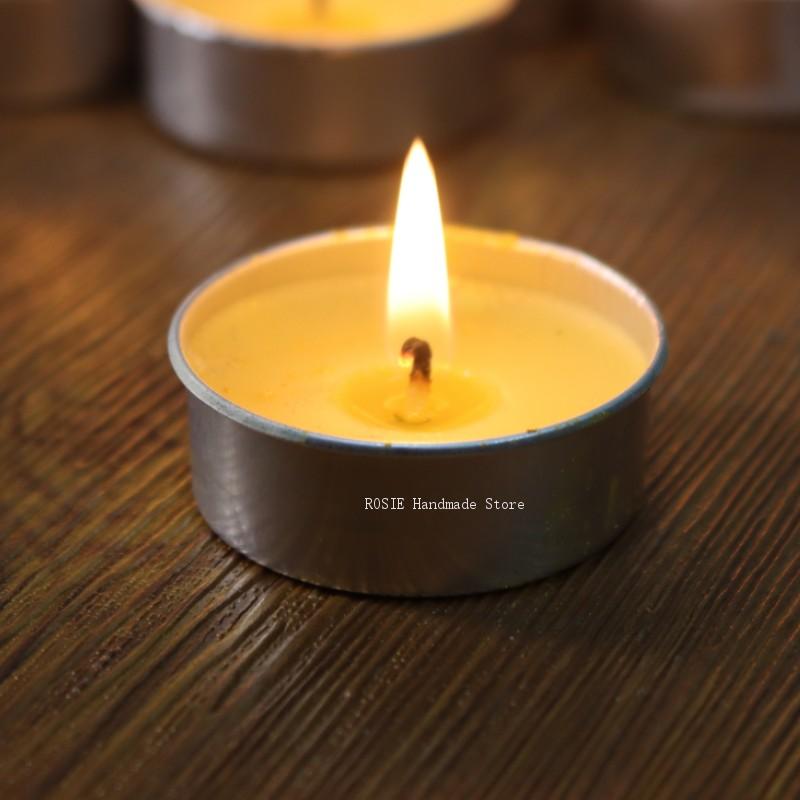 Boş çay balmumu dairesel alümi - Candle Containers incelemesi ve fiyatı