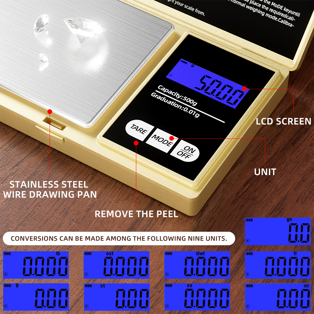Altın Rengi Küçük Mekanik Tera - Candle Wax Scale incelemesi ve fiyatı