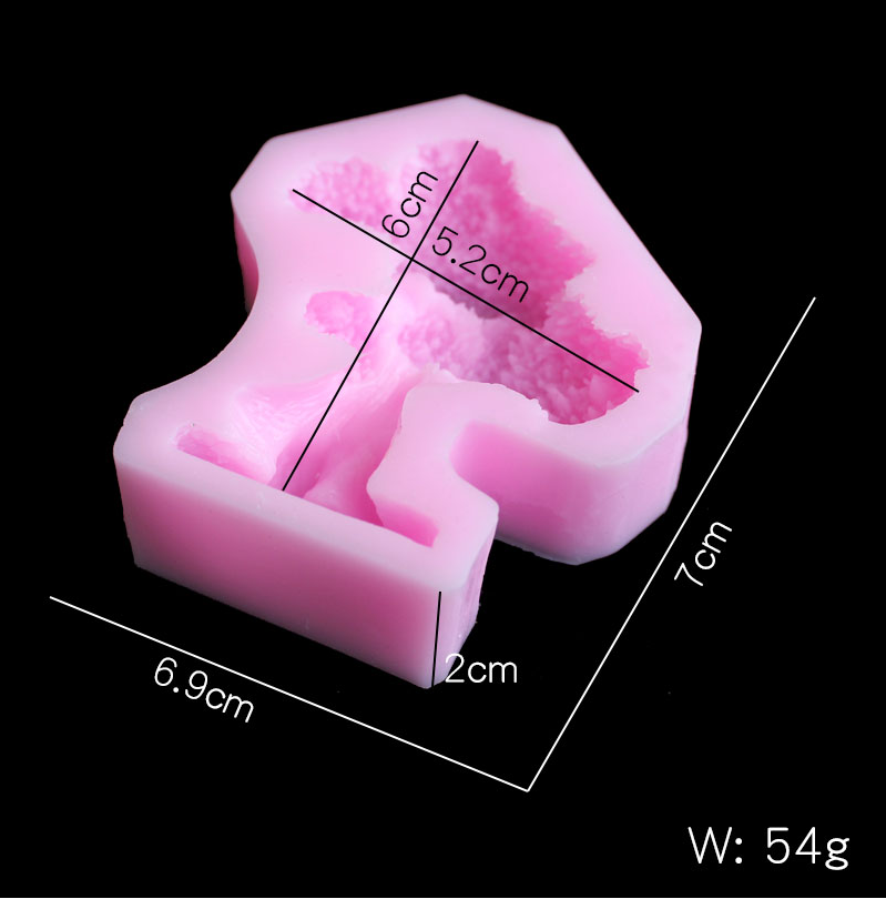 Çam ağacı silika jel kalıp DIY - Candle Molds incelemesi ve fiyatı