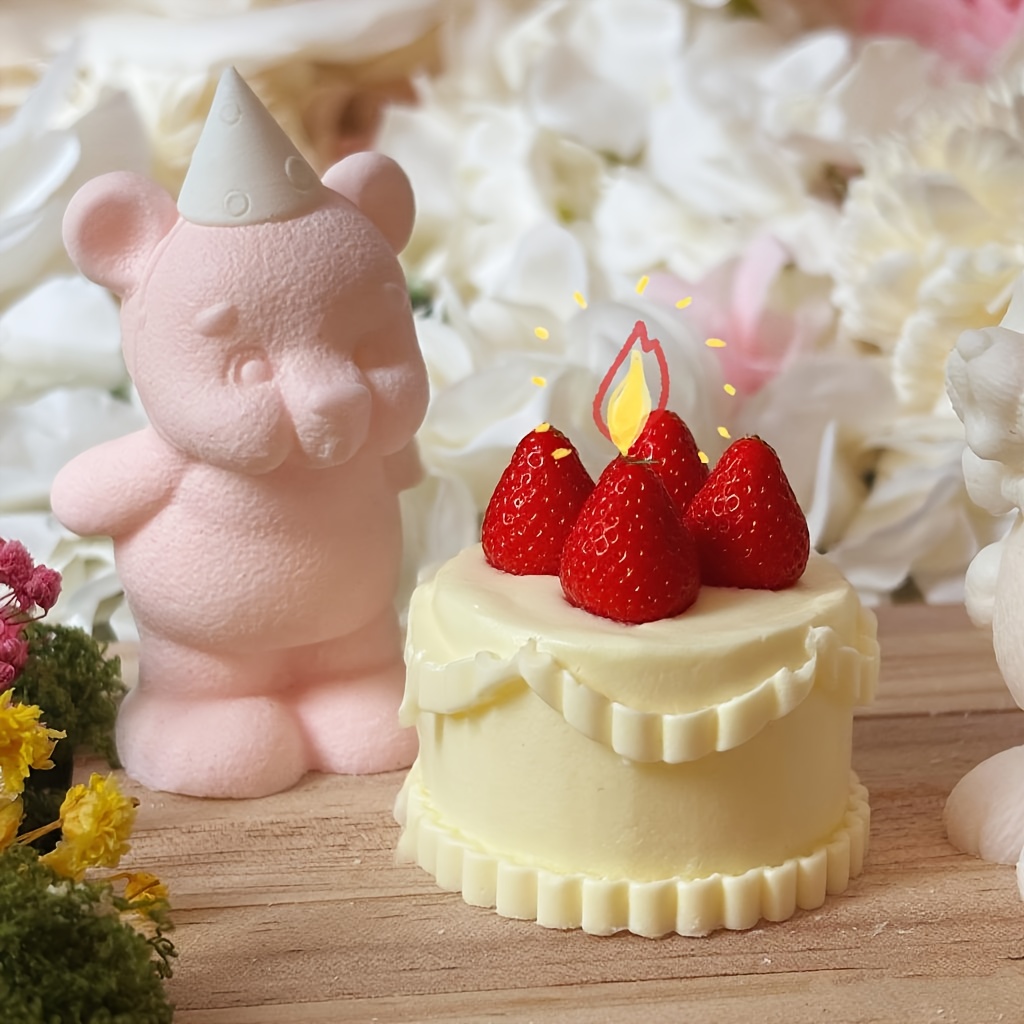 DNEJIU Sevimli Ayı Silikon Kal - Candle Molds incelemesi ve fiyatı